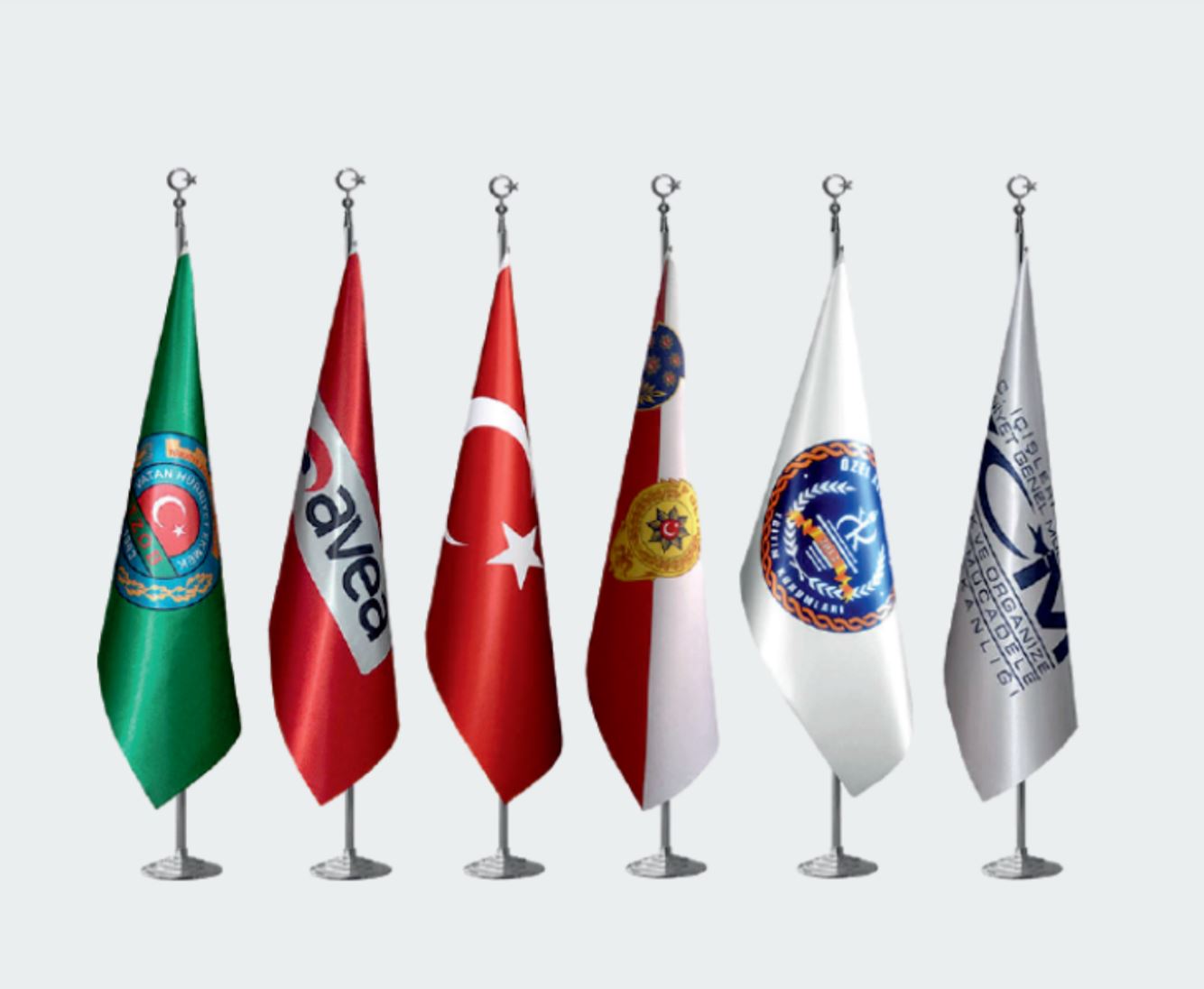 Makam Bayrağı Antalya Tabela Totem Reklam Tabelacı