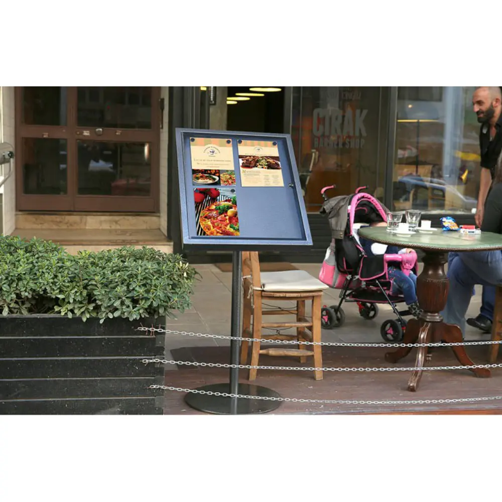 restaurant menü sunumu